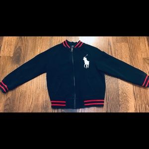 Ralph Lauren Boy’s Zip-Up Cardigan Sweatshirt (5Y)